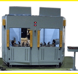 Robot Welding Cell For Dampener Tube