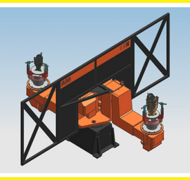 Robotic Welding Cell for Rock Roller Bit Holder